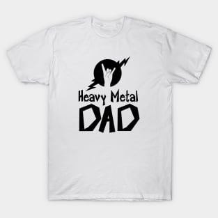 Heavy Metal Dad with Horns T-Shirt